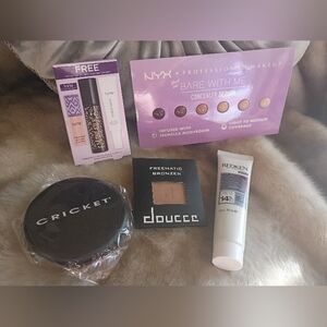 Cosmetic Lot doucce, Tarte, NYX, REDKINE, cricket
